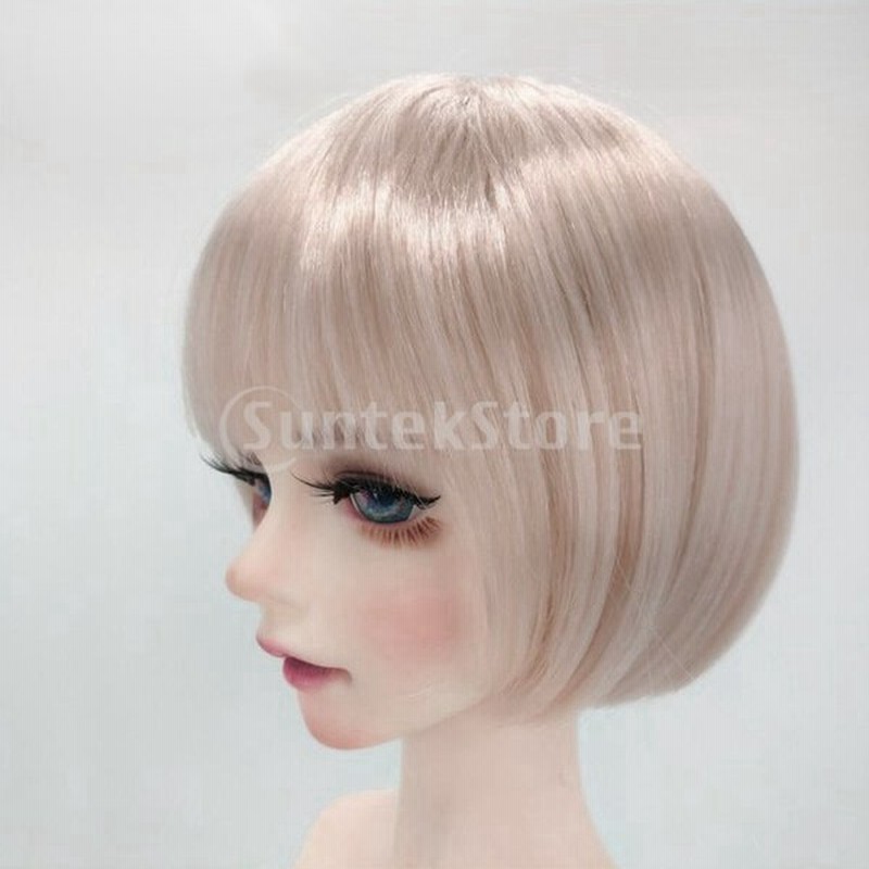 1 3 1 6 1 4ドールウィッグ ヘアウィッグ 人形用 かつら 髪型diy 3サイズ 白 1 3 通販 Lineポイント最大0 5 Get Lineショッピング