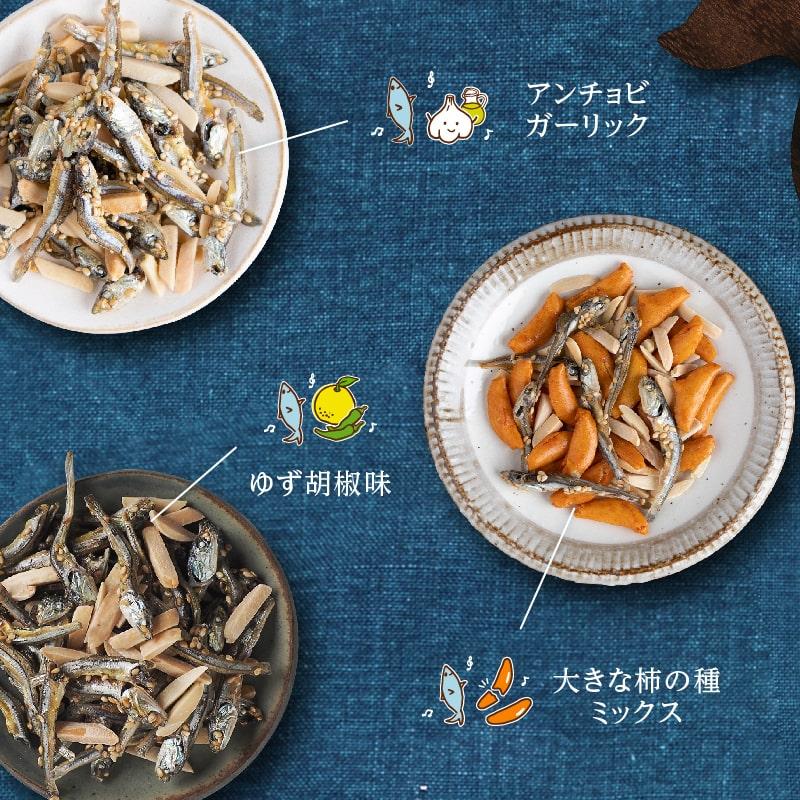 ＯＨ！オサカーナ 100g いりこ 小魚 アーモンド アーモンドフィッシュ キャンプ飯 片口 イワシ ポイント消化 おやつ おつまみ 送料無料