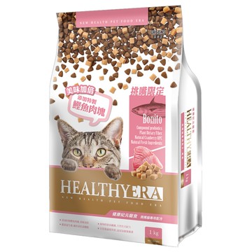 HEALTHYERA 健康紀元 挑嘴貓專用配方貓糧 嚴選在地新鮮食材 鰹魚口味  1kg  1袋