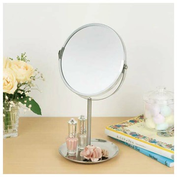 美妝三倍鏡 桌鏡 HL6019 附托盤 NITORI宜得利家居