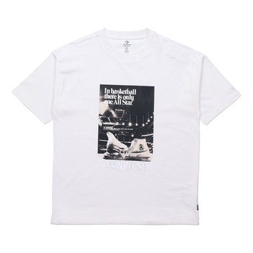 Converse Chuck Taylor Washed Archive Basketball T-Shirt 'White'