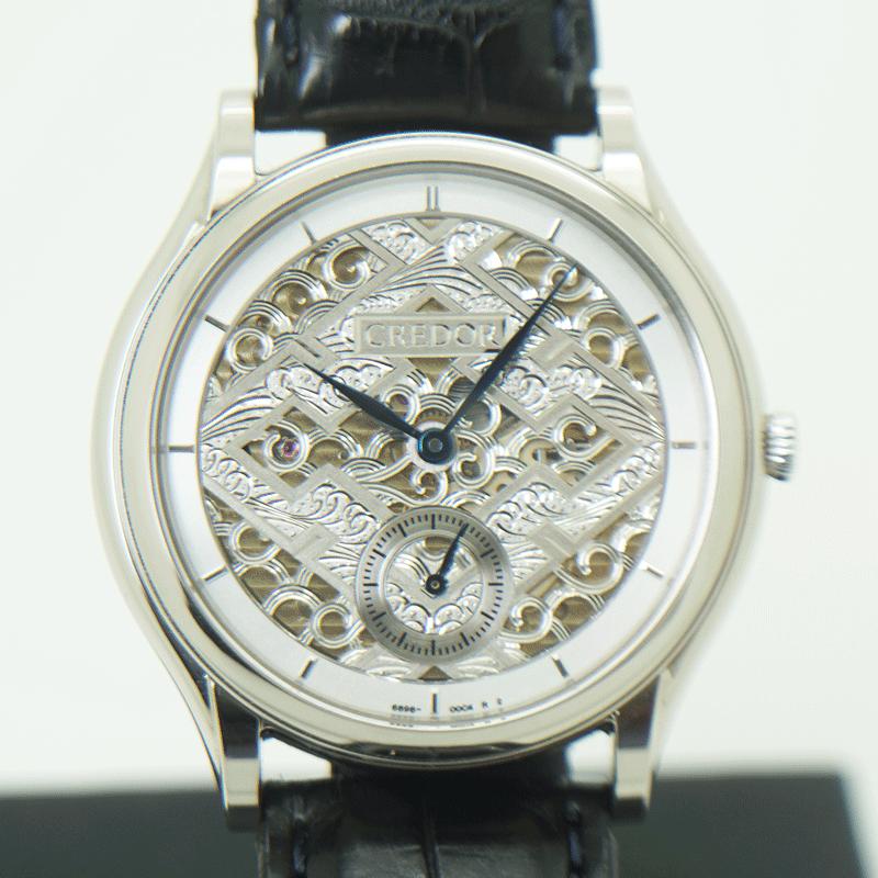 稼動品　SEIKO CREDOR クレドール　スクエア　シンプル　腕時計 Yahoo!オークション -「スクエア 腕時計 メンズ」(クレドール