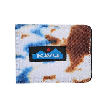 【西雅圖 KAVU】Watershed Wallet 防潑水摺疊短夾 地空扎染#9347