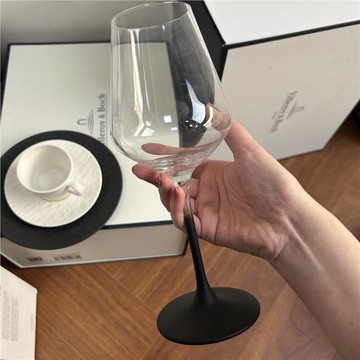 特價德國唯寶匠心巖紅葡萄酒杯無鉛水晶高腳玻璃酒杯470ml單支裝