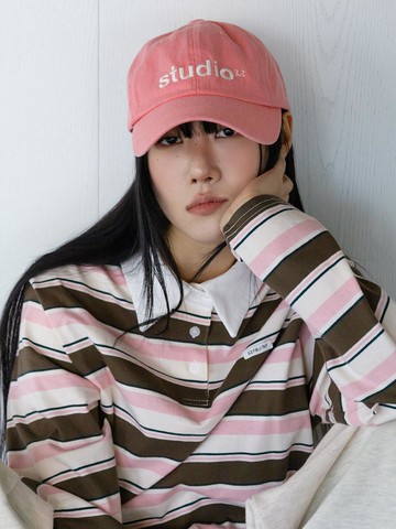 3.3 PIGMENT STUDIO BASEBALL CAP [3COLOR]