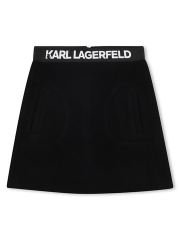 karl lagerfeld skirt with logo