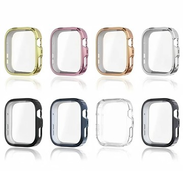 全屏防撞保護殼 適用於HUAWEI Watch fit  4Pro 4 3 TPU電鍍殼膜一體 華為fit4Pro保護套