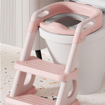 階梯馬桶  粉色  1個