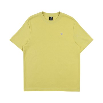 KANGOL 短T 柳黃 微落肩 袋鼠 印花 短袖 中性 6625101471