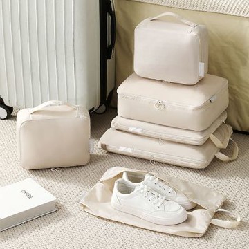 Mr.box  高級旅行壓缩袋六件組 三色可選-任選2入組