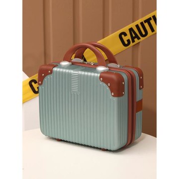 手提箱子小行李箱女14寸小型輕便16寸旅行箱迷你收納包可愛化妝箱