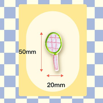 燙布貼 | 羽球拍