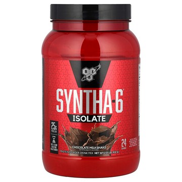BSN, Syntha-6分離蛋白質粉混合飲品，巧克力奶昔，2.01磅（912克）