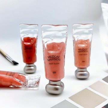 【Muzigae Mansion】透明顏料罐光澤液體腮紅露