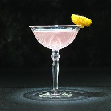 酒術德國進口水晶玻璃碟形香檳杯刻花雞尾酒杯寬口飛碟馬天尼杯子