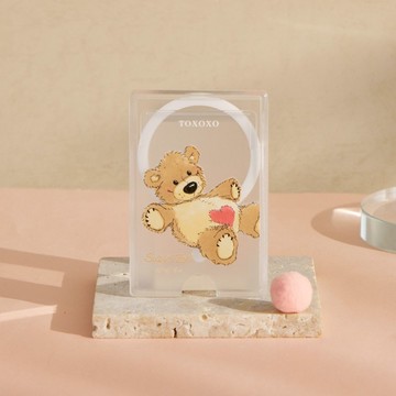 Suzy's Zoo Boof的輕鬆一刻MagSafe磁吸卡片夾