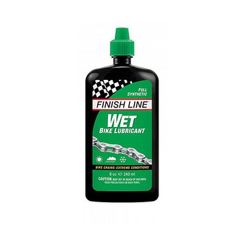 FINISH LINE Cross Country 濕性潤滑劑 8oz/236ml 滴射頭(鏈條清潔/油品/單車清潔/自行車/除油劑)