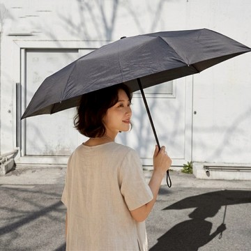 【預購】碳纖極輕遮陽傘 - 手動款 M號 質感灰
