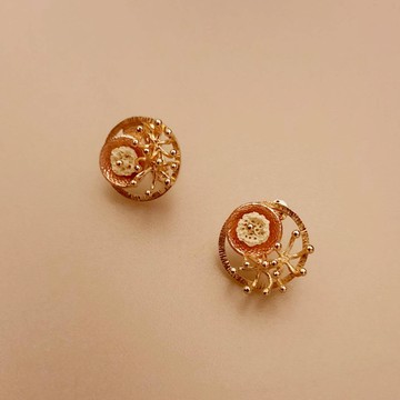 【飾不飾】CORAL系列珊瑚秘境(雙色)/耳針