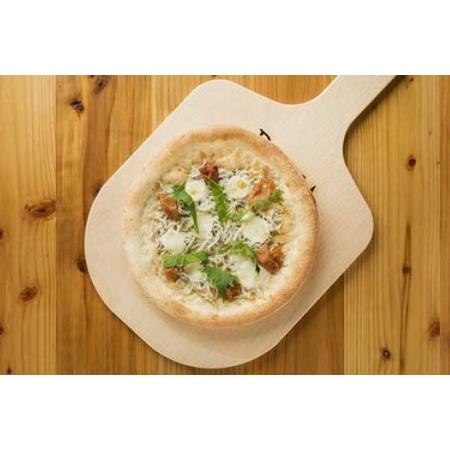 ふるさと納税 手作り極上冷凍ピザ「福良湾の釜揚げしらすと梅肉PIZZA」３枚セット 兵庫県南あわじ市