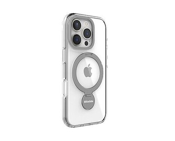 iPhone 16 Pro Solide 磁吸支架防摔殼-透明