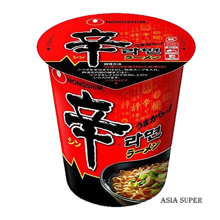 辛ラーメン小カップ 韓国料理 非常食  韓国ラーメン カップラーメン 韓国食材  韓国食品 アジアスーパー