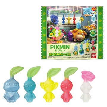 日本 PIKMIN 皮克敏軟糖 造型軟糖 水果軟糖 荔枝鹽糖 水果 軟糖 隨機出貨