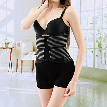 【我塑我形】★專業提升版★竹炭專業強化型護腰帶