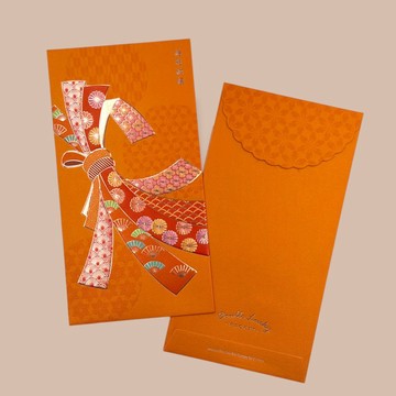SRP033 和彩花結 - 結彩納福 利是封 / 紅包 /10入