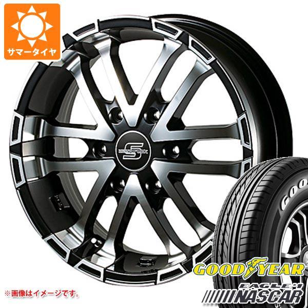 ハイエース 200系用 サマータイヤ グッドイヤー イーグル ＃1 ナスカー 215/60R17C 109/107R ホワイトレター ゼロブレイクS  6.5-17 | LINEショッピング