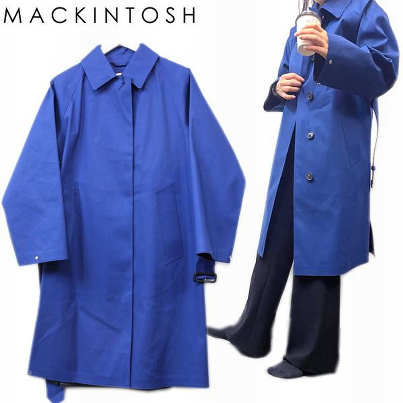 MACKINTOSH マッキントッシュ ゴム引き ステンカラーコート レディース 