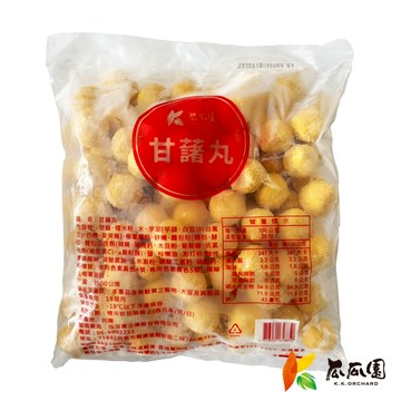 【瓜瓜園】甘藷丸營業包(2.5kg/包)