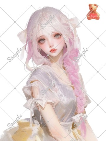 原創人物貼紙 裝飾貼紙 內含 5 枚