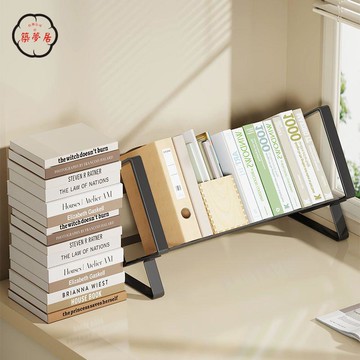 免運 桌上暑假 書立 書桌架 桌面帶抽書架置物架辦公桌小型多層文件架整理架兒童書桌上收納架工廠直銷 特惠/全館折扣 新品特價 zm79