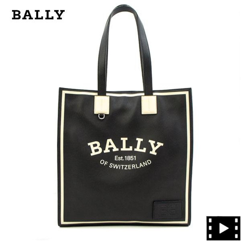 バリー バッグ レザートートバッグ BALLY CRYSTALIA BAL 6301553 BLACK