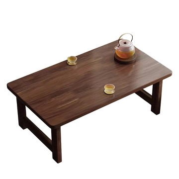 折疊/升降桌 折疊桌80*40*40cm 日式矮桌 榻榻米茶几 禪意茶桌 懶人桌 床上桌