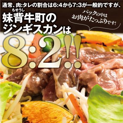 ふるさと納税 妹背牛町 妹背牛ラムジンギスカン塩・ たれ・塩レモン食べ比べセットE(200g×5袋)AA052