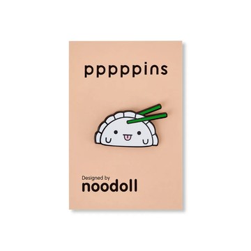 英國 noodoll / 米寶餃 琺瑯別針