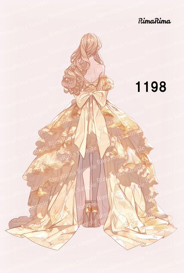 1198 原創貼紙 原創人物貼紙 貼紙 標籤 りまりま RimaRima