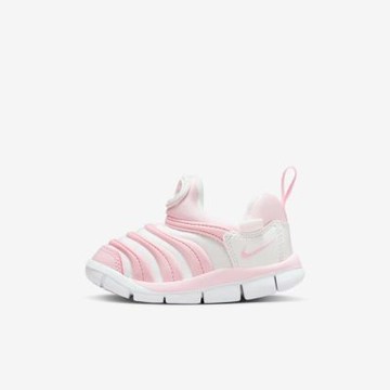 Nike 耐吉 Dynamo Free TD 343938-637 小童 學步鞋 毛毛蟲鞋 休閒鞋 舒適 粉白