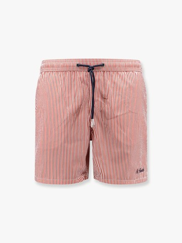Patmos swim trunks with seersucker stripes print - MC2 SAINT BARTH - gender_Man