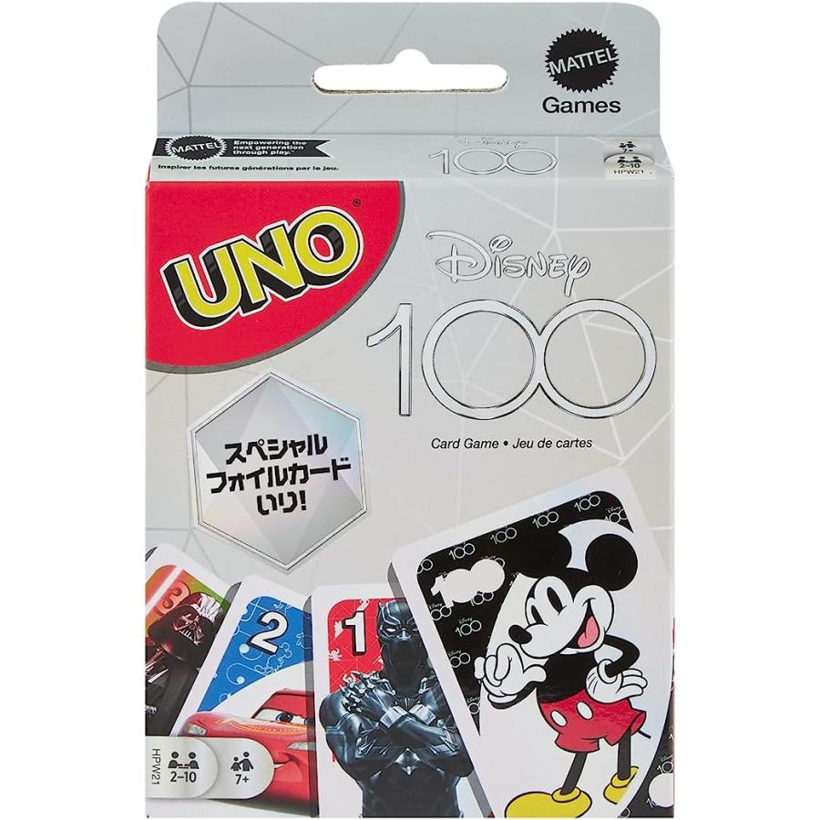 送料無料]マテルゲーム(Mattel Game) ウノ(UNO) ディズニー100