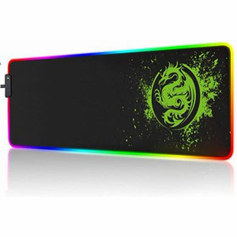ゲーミングマウスパッド 大型rgb 15ライトモード拡張コンピューターキーボードマット アニメドラゴンマウスパッド ゲーマーイン 通販 Lineポイント最大get Lineショッピング