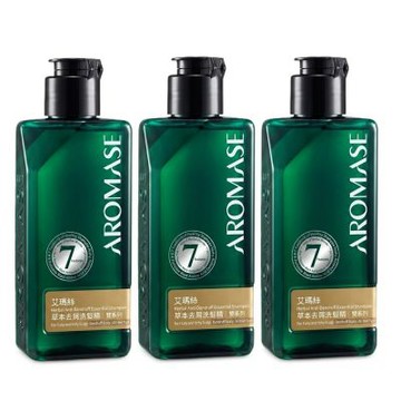 AROMASE 艾瑪絲 草本去屑洗髮精90ml 三入組 公司貨
