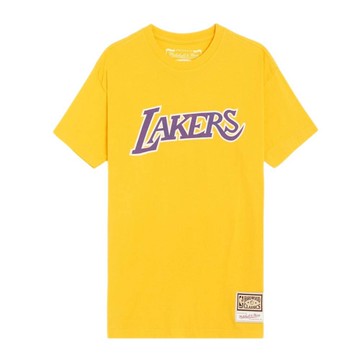 M&N EMEA WORN LOGO 短袖上衣 湖人隊