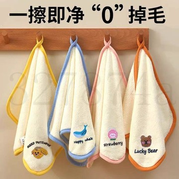 熱賣中嬰兒巾超柔新生寶寶洗臉方塊毛巾小手巾幼兒園擦臉擦手巾小口水巾