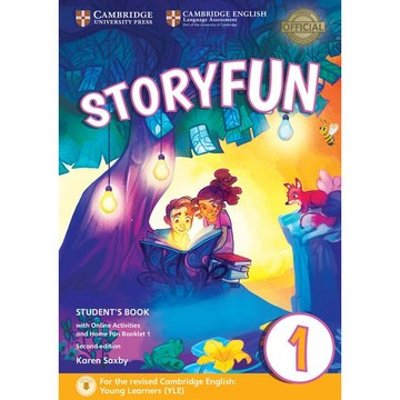 <麗文校園購> YLE劍橋兒童英檢閱讀加強書 （Pre-A1 Starters）Storyfun 2nd Edition Level 1&2