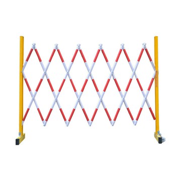 玻璃鋼可移動式施工折疊伸縮圍欄安全施工電力警示護欄隔離欄防護[DD030110]