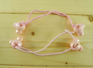 【震撼精品百貨】Micky Mouse 米奇/米妮  造型髮束-粉小頭 震撼日式精品百貨