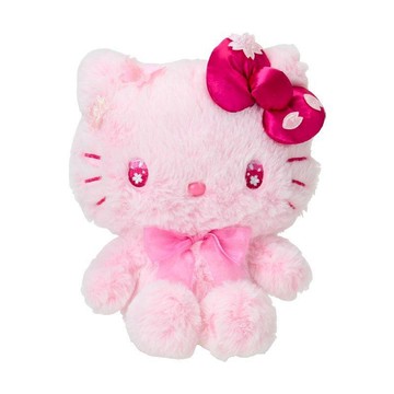 【震撼精品百貨】Hello Kitty 凱蒂貓~日本SANRIO三麗鷗 KITTY絨毛玩偶娃娃-2025櫻系列*17583